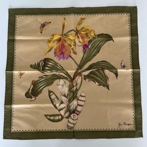 16” square scarf. 100% cotton